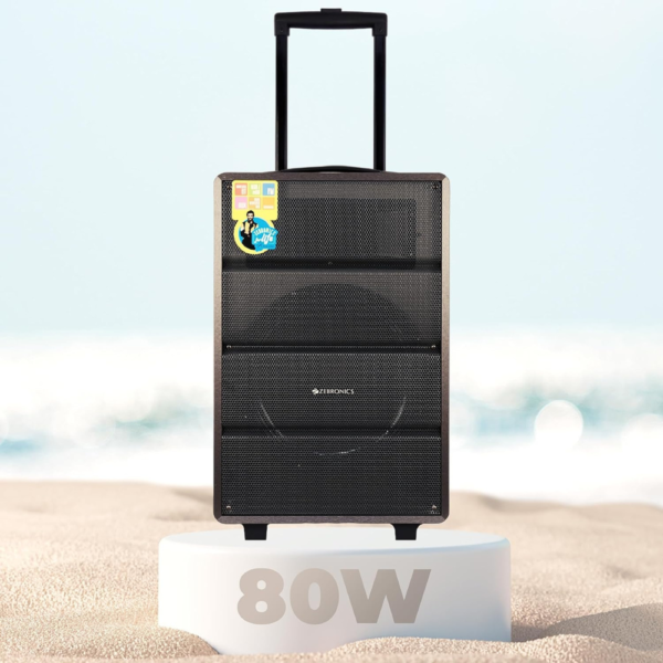 Zebronics Banjo 80W RMS Trolley Speaker System - Image 5