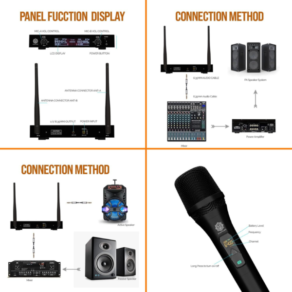 DIGIMORE D-310 Wireless Microphone System - Image 2