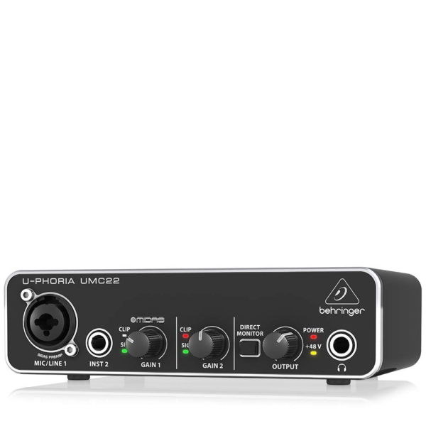 Behringer U-PHORIA UMC22 Audio Interface - Image 3